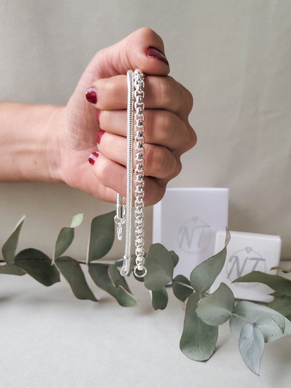 Pulsera Rolo - Plata 925