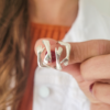 Anillo Abrazo en plata 925
