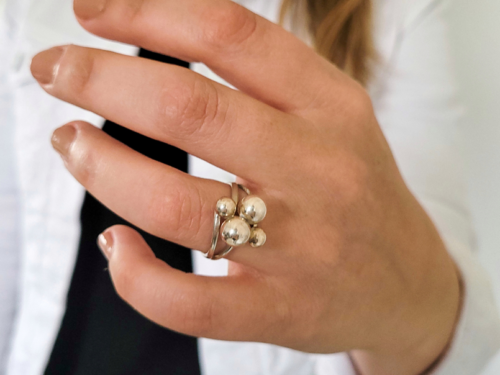 Anillo-Abundancia Anillo de la abundancia en plata 925