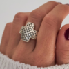 Anillo Cruz del Equilibrio - Plata 925