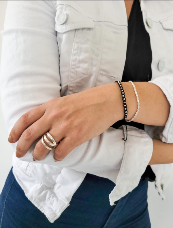 Anillo Entrelazos en Plata 925