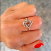 Anillo Fabiana, en plata 925