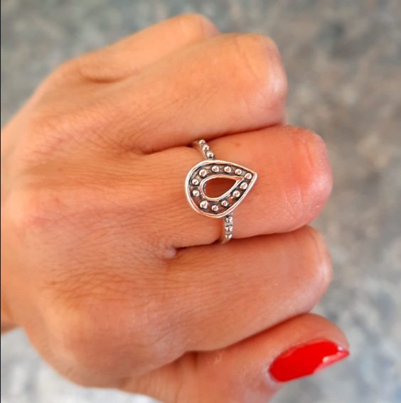 Anillo Fabiana, en plata 925