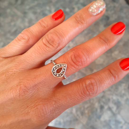 Anillo Fabiana, en plata 925
