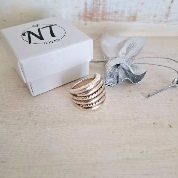 Anillo Mega - Plata Inflada 925