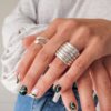 Anillo Mega - Plata Inflada 925