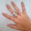 Anillo Mega - Plata Inflada 925