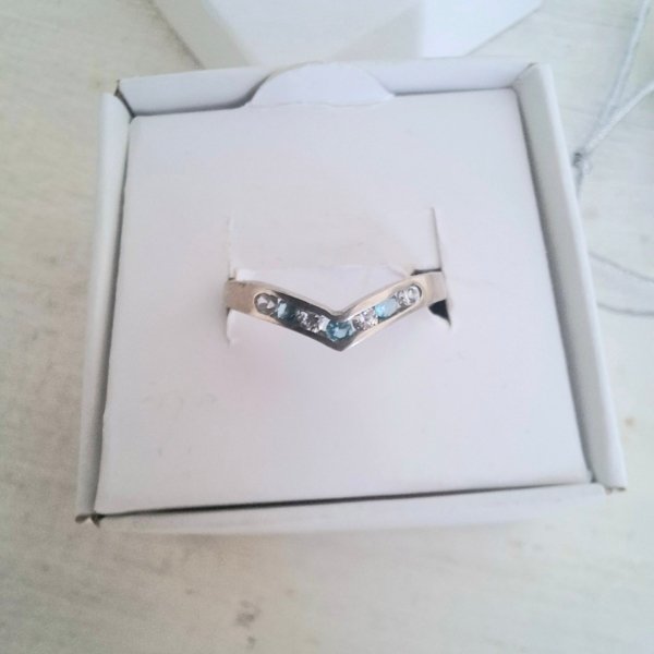 Anillo en V - Plata 925