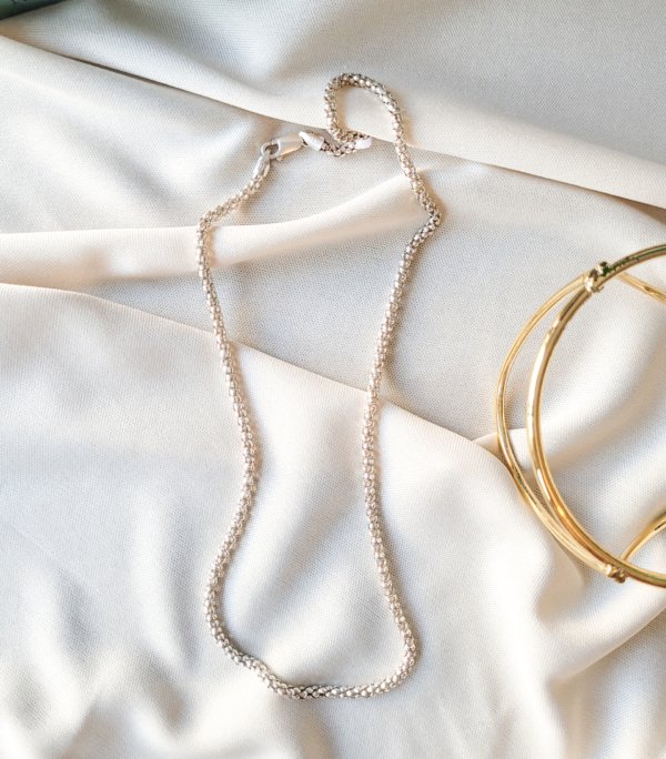 Cadena Canasta Gruesa - Plata 925