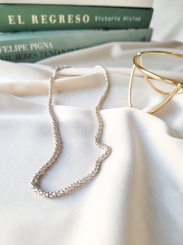 Cadena Canasta Gruesa - Plata 925