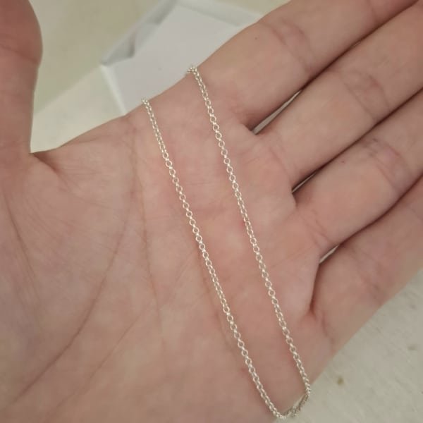 Cadena Mini Rolo - Plata 925