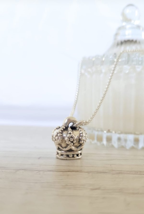 Dije Corona - Plata Inflada 925