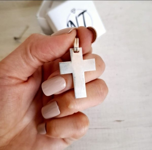 Dije Cruz Ancha Dije Cruz Ancha - Plata 925