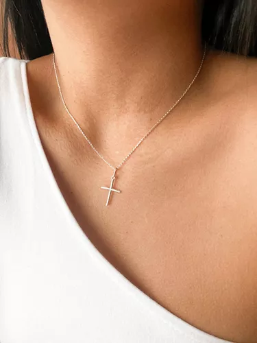 Dije Cruz Palito - Plata 925