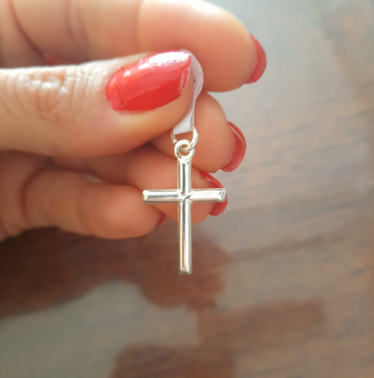 Dije Cruz Palito - Plata 925