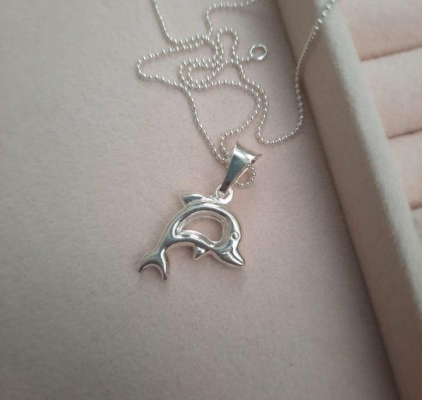 Dije Delfín Calado - Plata 925