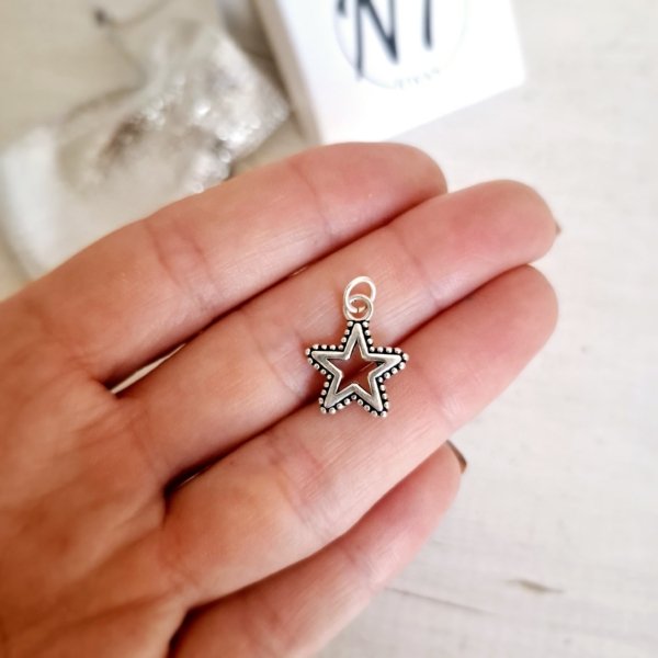 Dije Estrella Calada Dije Estrella Calada - Plata 925