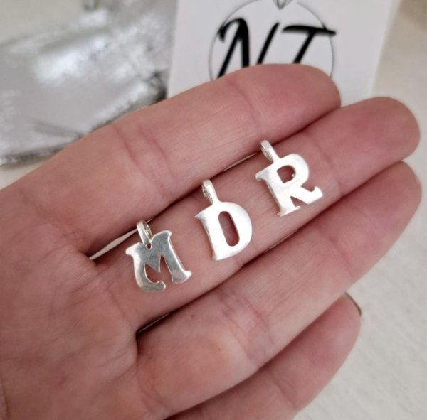 Dije Inicial - Plata 925
