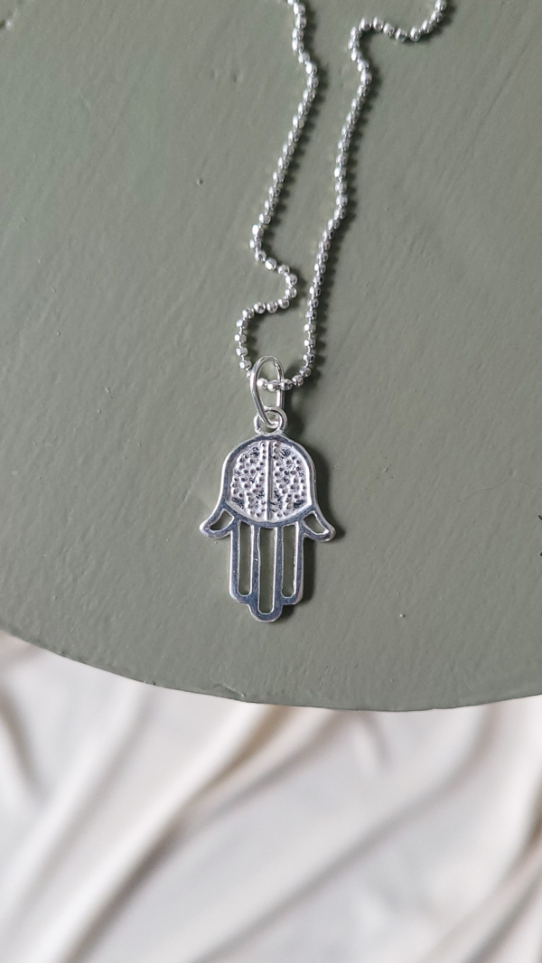 Dije Mano de Fátima - Plata 925