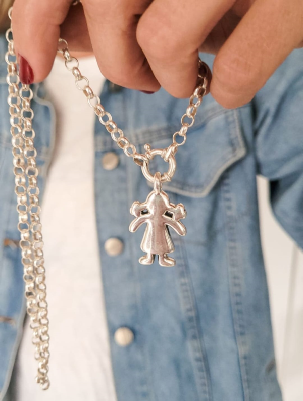 Dije Niños - Plata Inflada 925