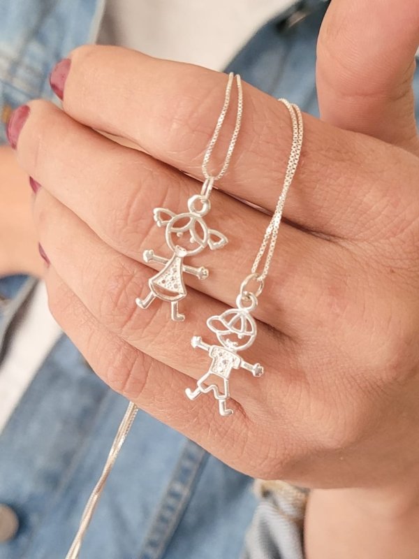 Dije Niños - Plata 925