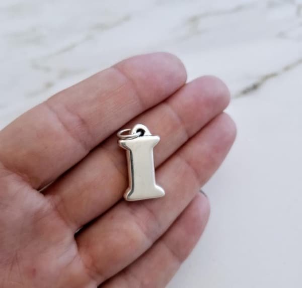 Dije Inicial - Plata Inflada 925