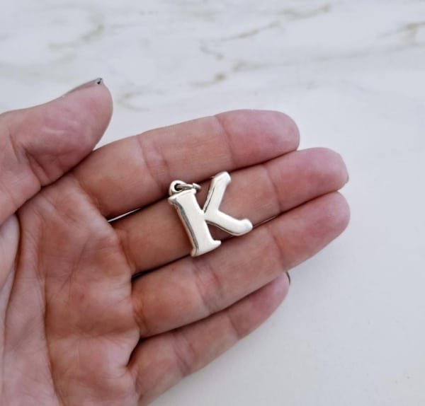 Dije Inicial - Plata Inflada 925