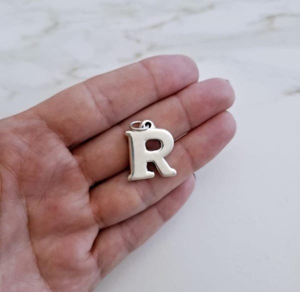 Dije Inicial - Plata Inflada 925