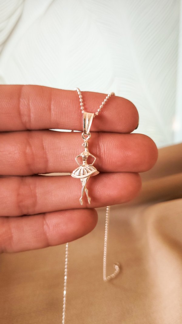 Dije Bailarina - Plata 925