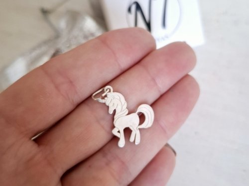 Dije Unicornio - Plata 925