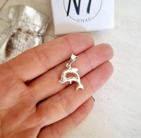 Dije Delfín Calado - Plata 925