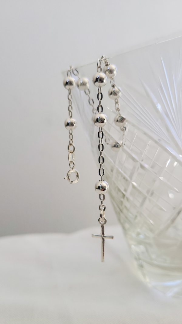 Pulsera denario en plata 925