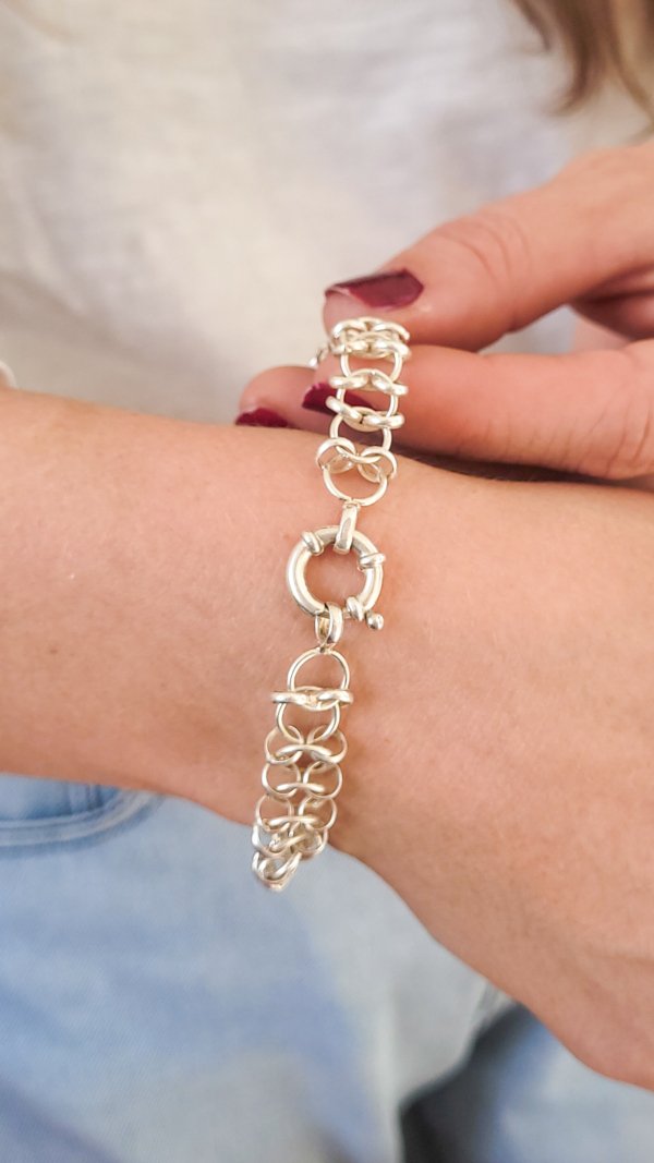 Pulsera Oruga - Plata 925