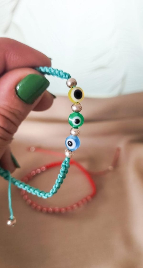 Pulseras de Macramé Varias - Plata 925