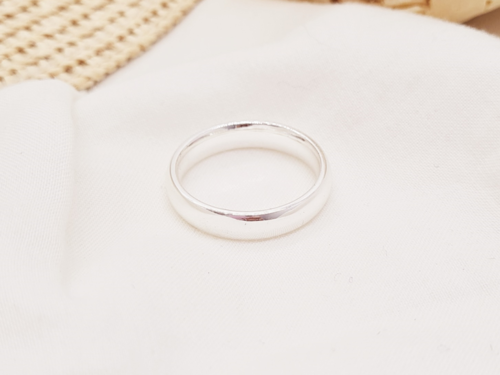 Anillo Alianza en Acero Blanco4 Anillo Alianza en Acero Blanco