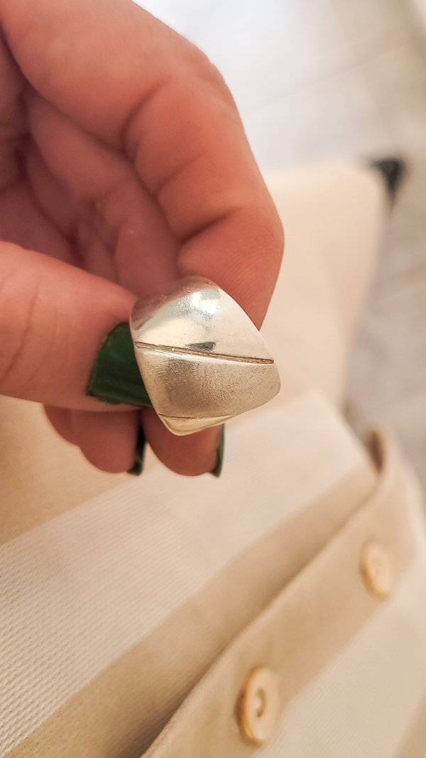 Anillo Banda - Plata 925