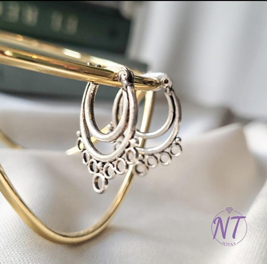 Argolla Estilo Hindú Argolla Estilo Hindú - Plata 925