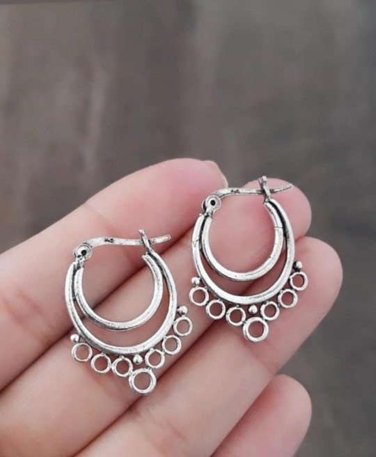 Argolla Estilo Hindú Argolla Estilo Hindú - Plata 925