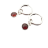 Argolla Niger con cristal en plata 925