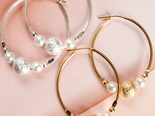 Argollas Bolita - Acero Argollas Bolita - Acero