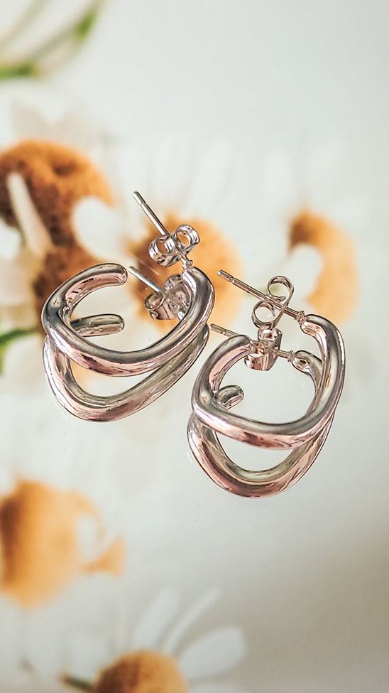 Argollas Mifi en Acero Blanco