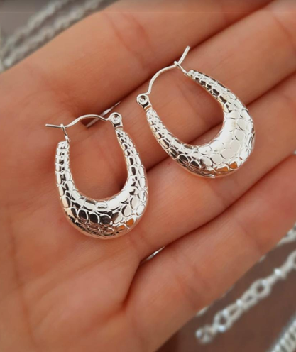 Argollas Nivela en Acero Blanco