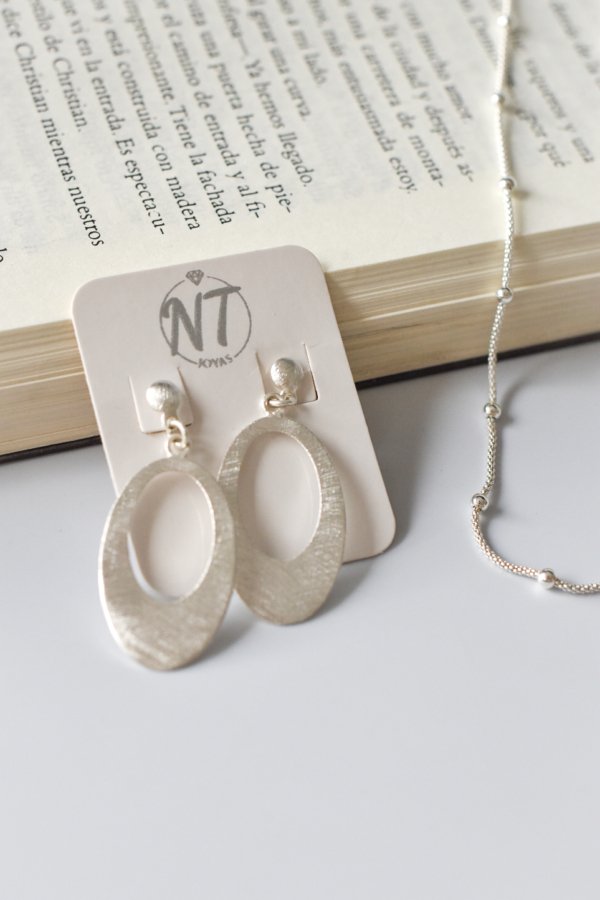 Aros Pasante Ichi - Plata 925