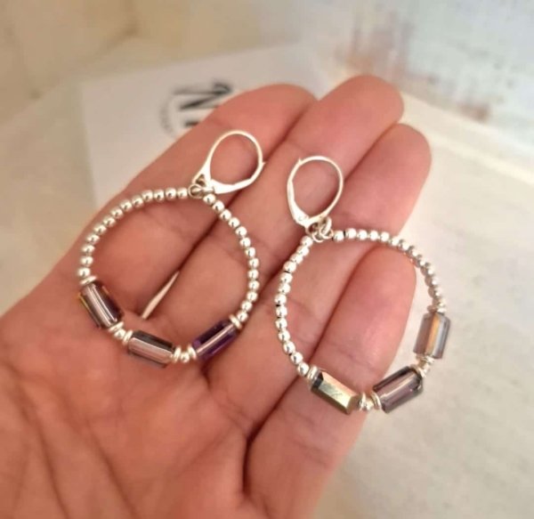 Aros Majo - Plata 925