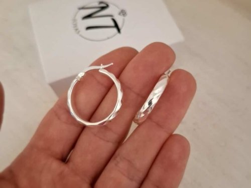 Argollas Wanda - Plata 925