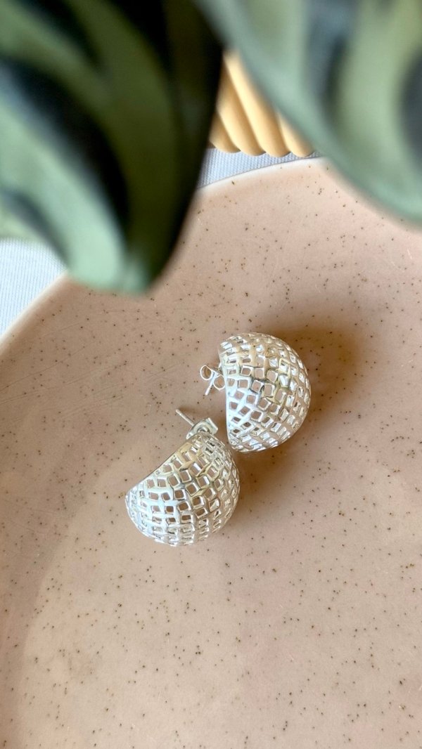 Aros Pasante Canastón - Acero Blanco