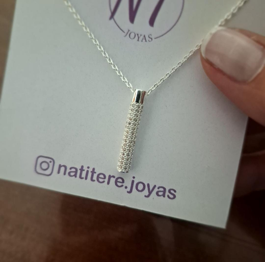 Colgante Mipi en Acero Blanco