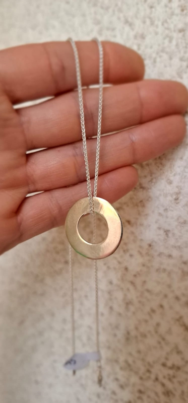 Dije Argolla Rusa Simple Dije Argolla Rusa Simple en plata 925