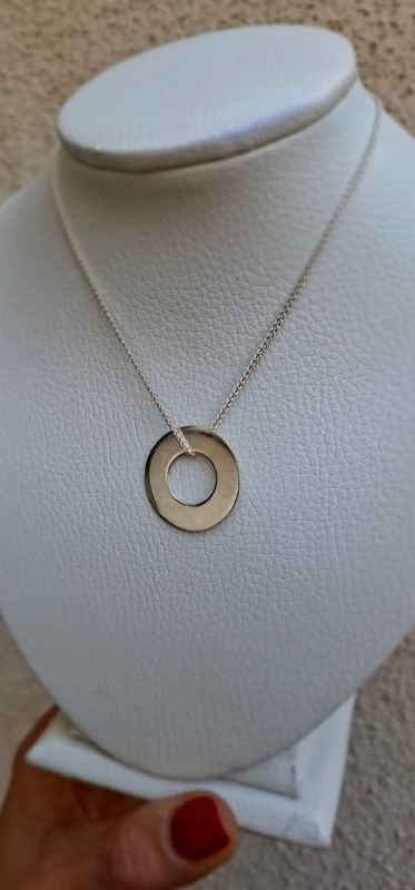 Dije Argolla Rusa Simple Dije Argolla Rusa Simple en plata 925