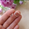 Argollitas Mini Lisas, en plata 925